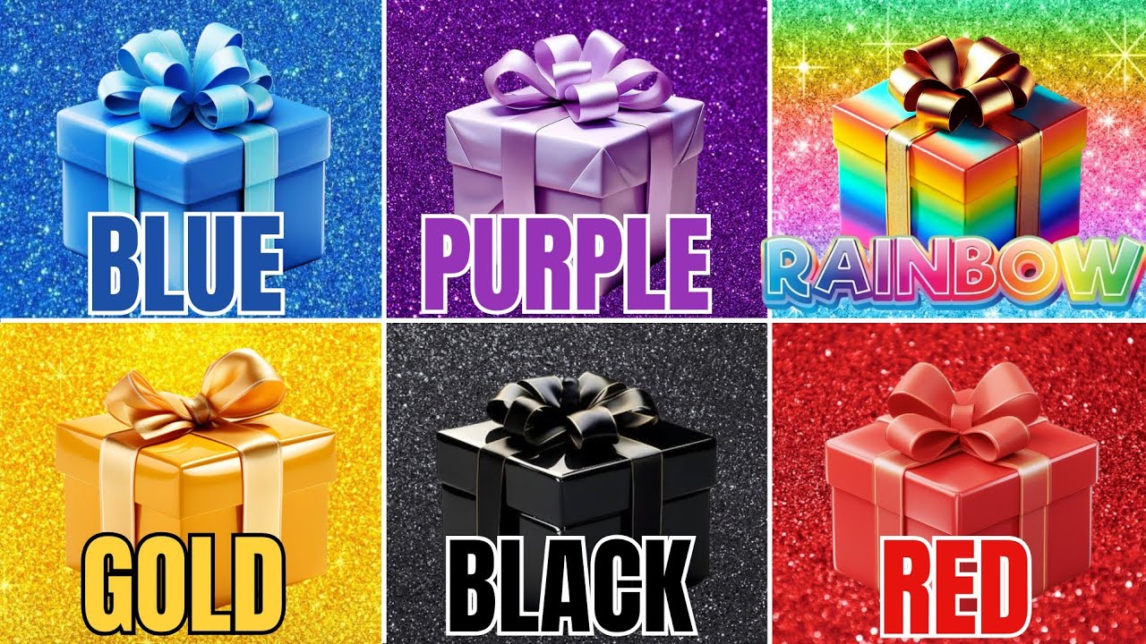 Choose your gift 🎁 ✨️|| 6 gift box challenge|| 5 good and 1 bad 