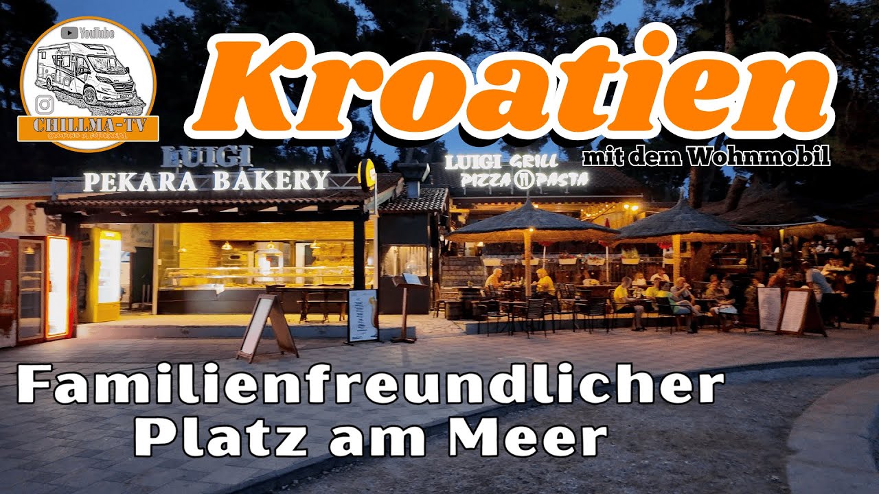 Kroatien mit dem Wohnmobil - Platzvorstellung Camp Park Soline