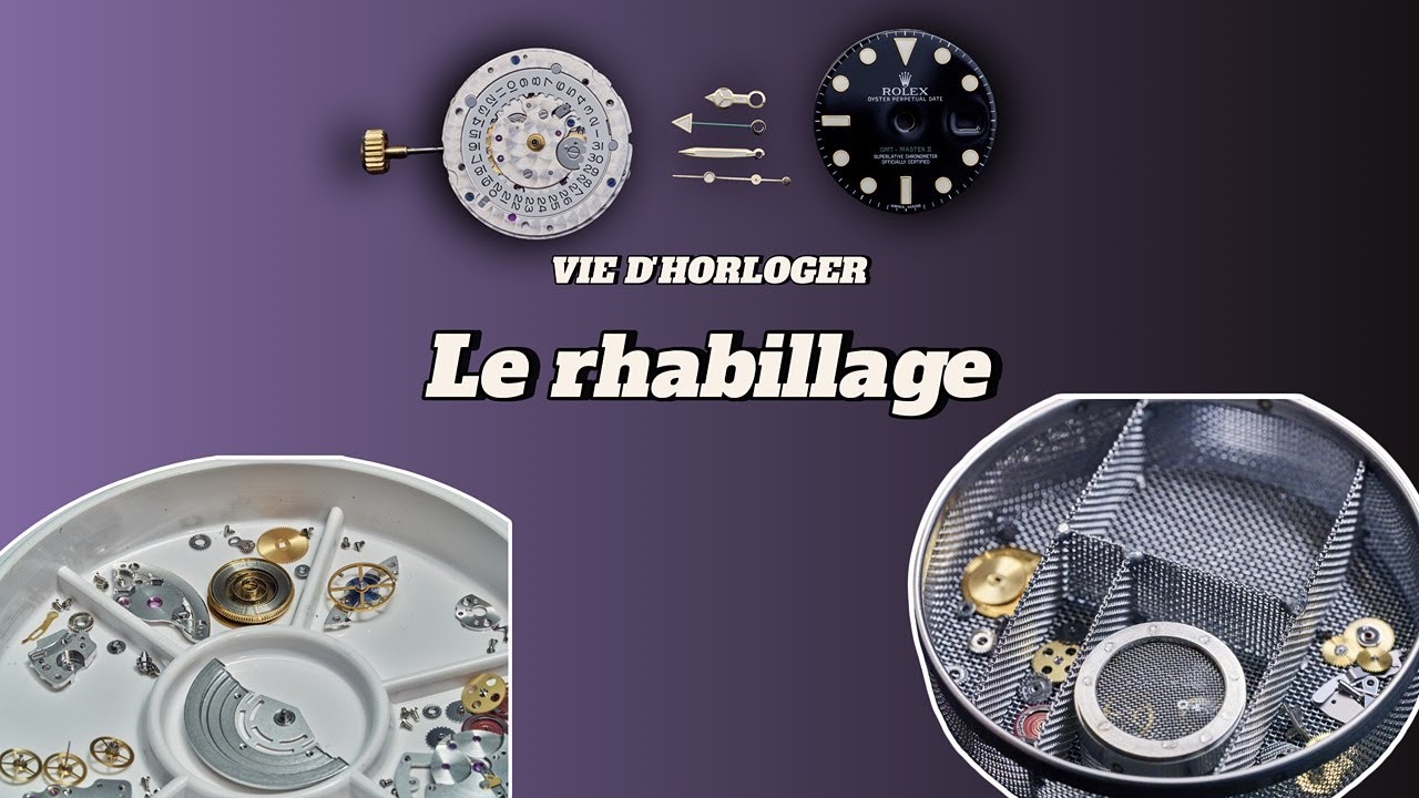 Le rhabillage VDH1 : Comment réviser une montre de A à Z ?