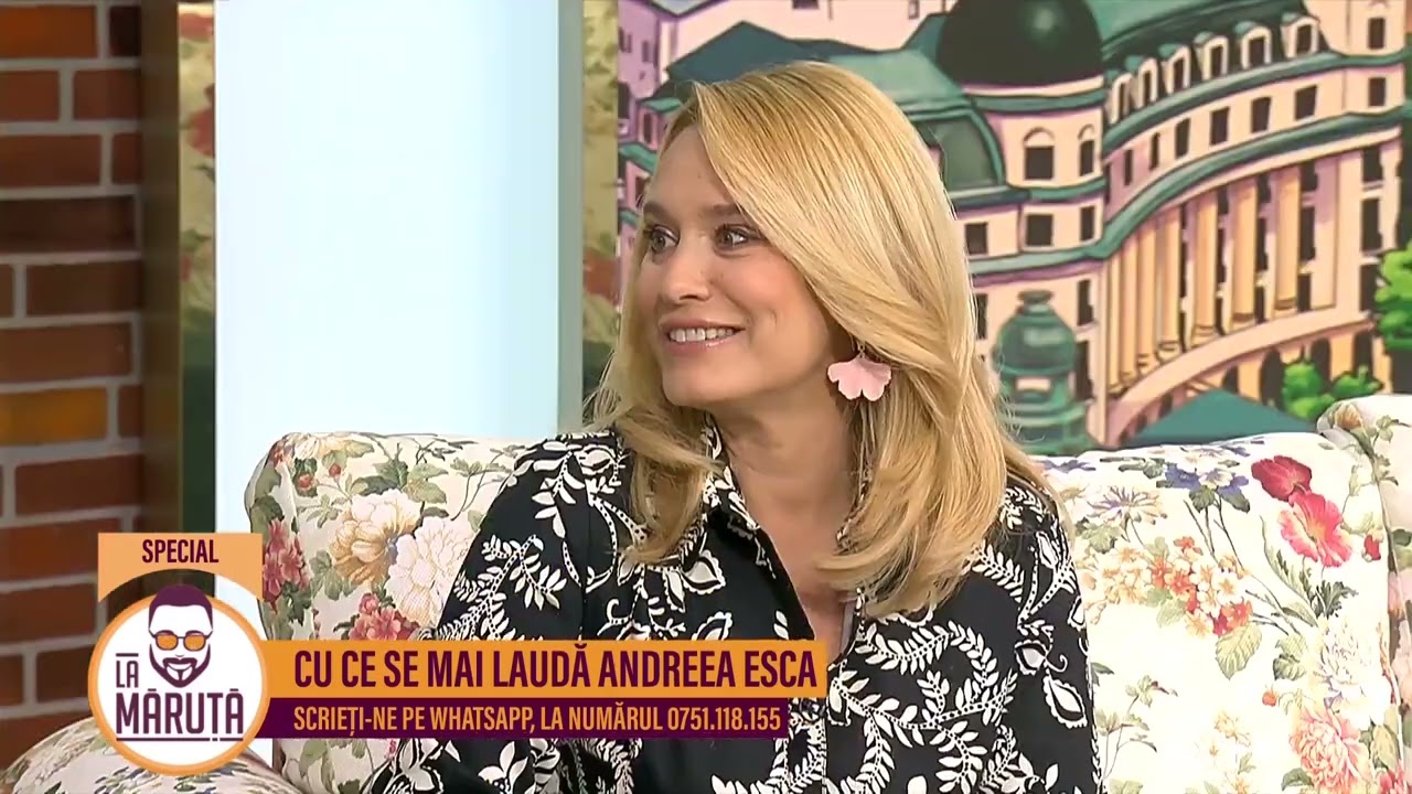 Cu ce se mai laudă Andreea Esca