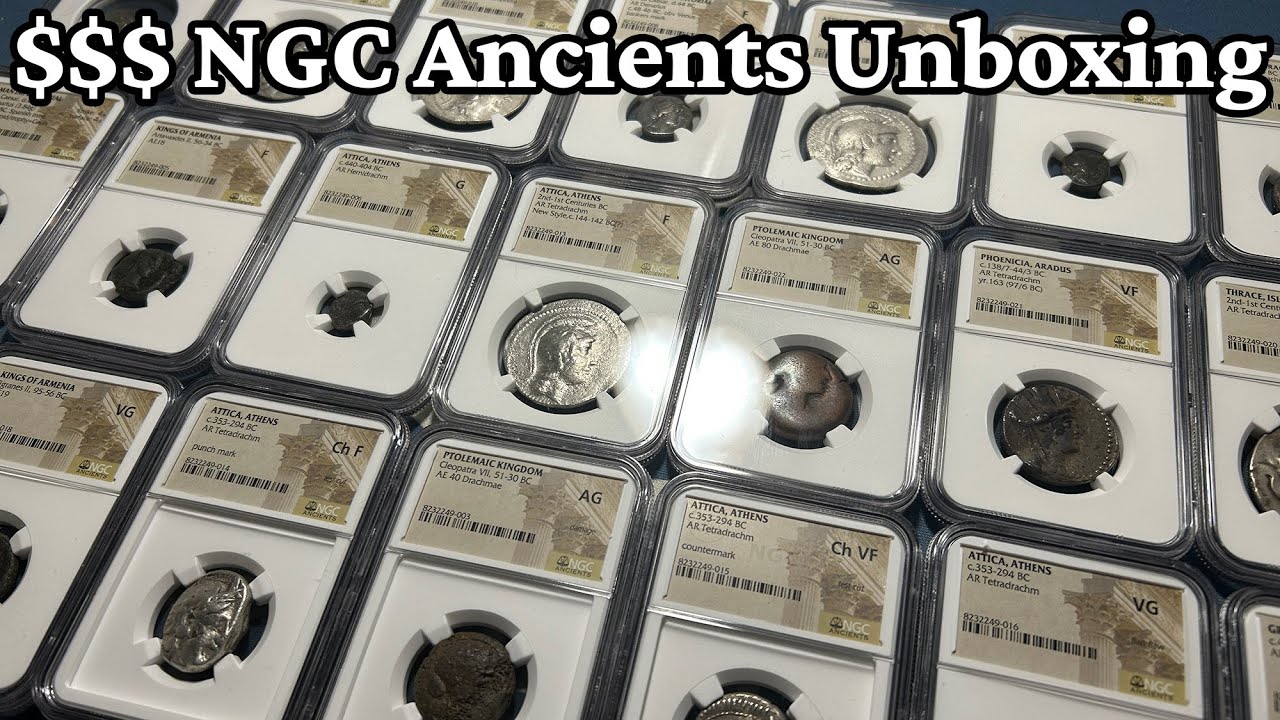 $5,000+ NGC Coin Return Unboxing - Grading Rare Ancient Coins (How Did I Do?!)