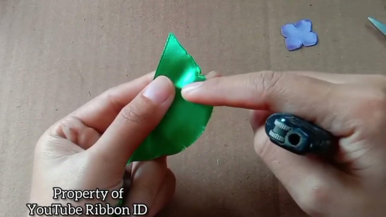 DIY Hydrangea Ribbon Flowers - How to Make Ribbon Flowers - Amazing Ribbon Flower Tricks