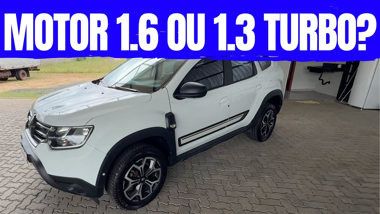 RENAULT DUSTER ICONIC 1.6 ASPIRADO AUTOMÁTICO 2023 VS 1.3 TURBO AUTOMÁTICO! QUAL COMEPENSA?