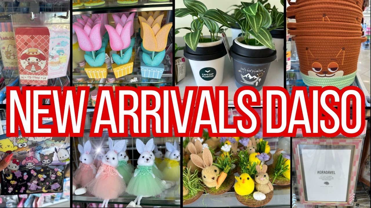 DAISO SHOP WITH ME🔥NEW DAISO ARRIVALS & MUST BUY DOLLAR DEALS YOU NEED! #new #daiso #shopwithme