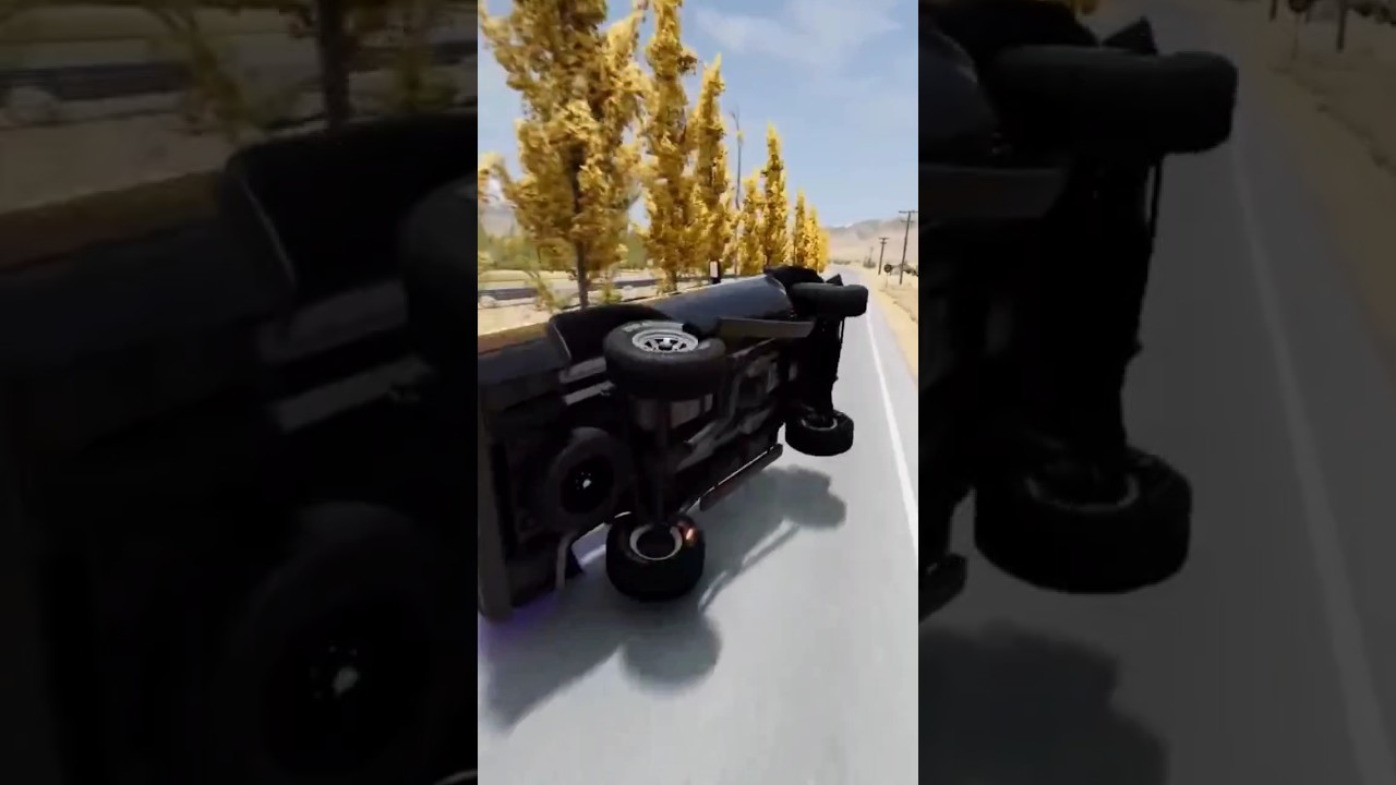Satisfying Rollover Crashs Beam NG drive GR Nation 😱😱