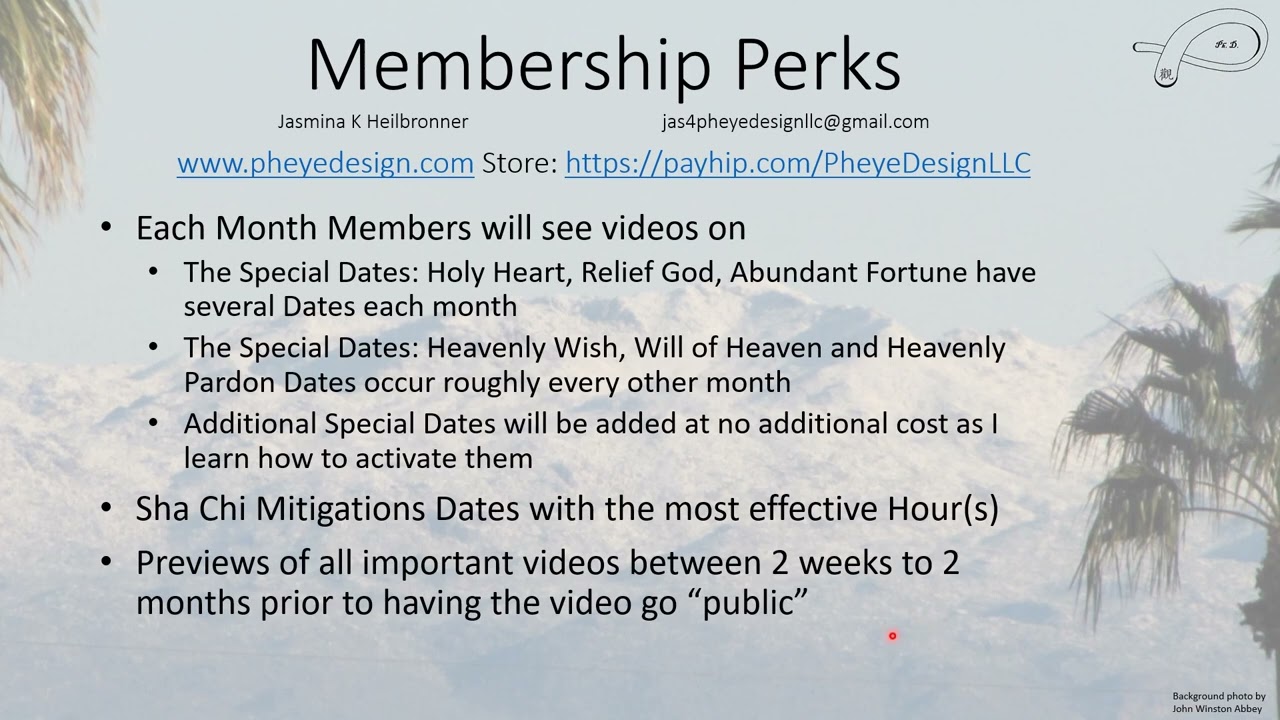 What you get with a Membership