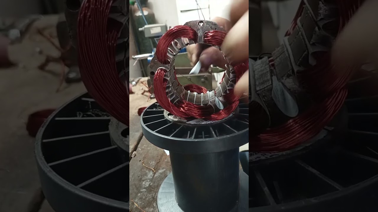 Como Rebobinar motor de tanque de leite