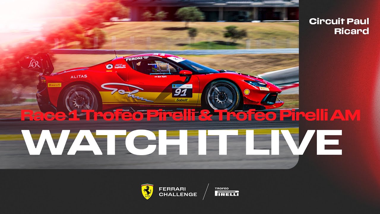 Ferrari Challenge Europe - Le Castellet, Race 1 - Trofeo Pirelli & Trofeo Pirelli AM