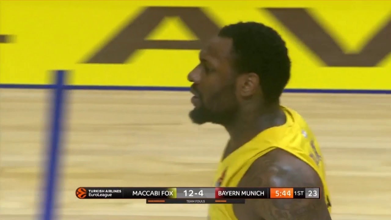 Tarik Black highlights (Maccabi-FC Bayern: 95-71)