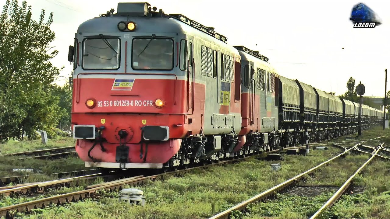 Tren CFR MARFĂ cu Mecanici de Treabă în Gara Oradea Vest - 07 Octombrie 2024