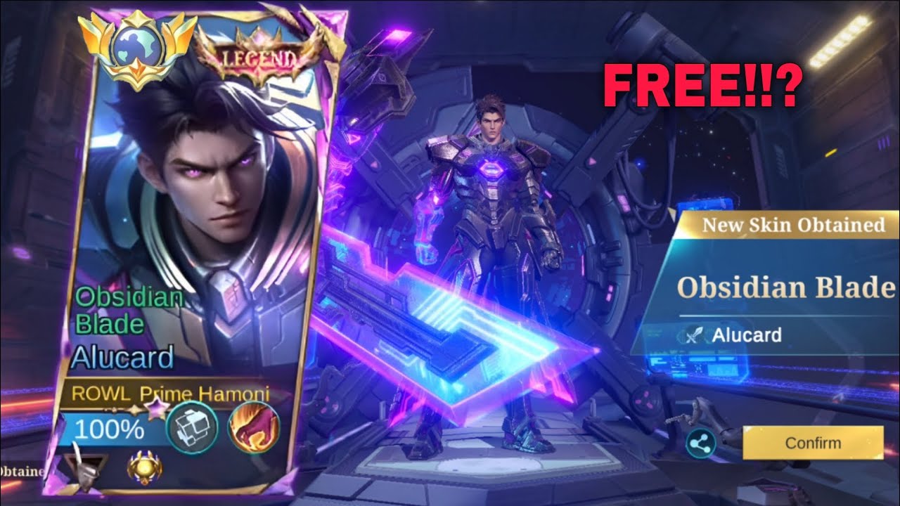 OBSIDIAN BLADE REVEMP!! I THINK THIS SKIN IS SO BEAUTIFUL (free!!?)
