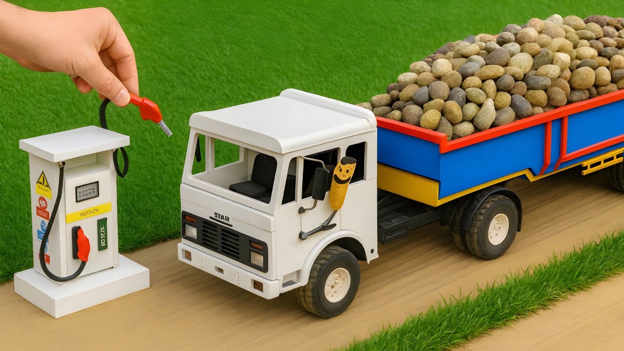 DIY Mini Machines | Tractor, Truck & Road Building Projects