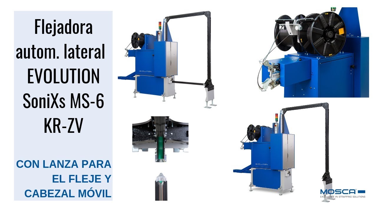 Flejadora Sonixs MS-6-KR-ZV | Mosca