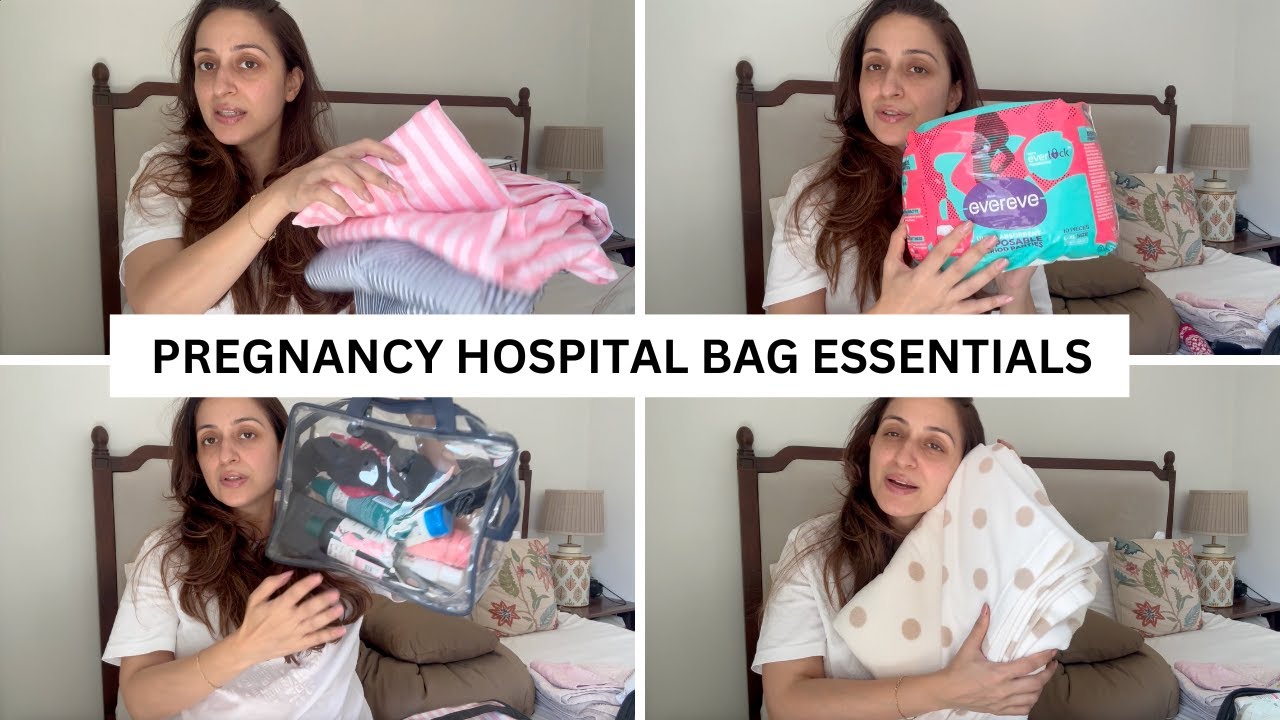 What's in my Hospital Bag as a Second Time Mom | What I packed for myself & the New Born | Pregnancy