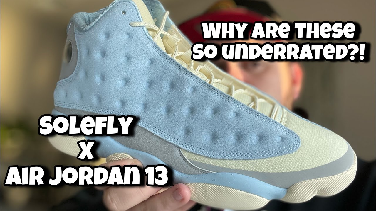 Solefly X Air Jordan 13! The Most UNDERRATED Sneaker Collab of 2022! These are 🔥🔥🔥
