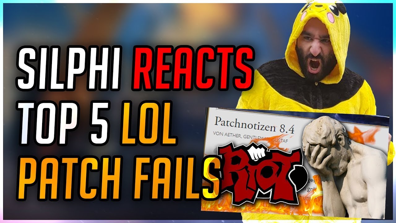Maxim: Top 5 LOL Patch Fails! Silphi Reacts [League of Legends]