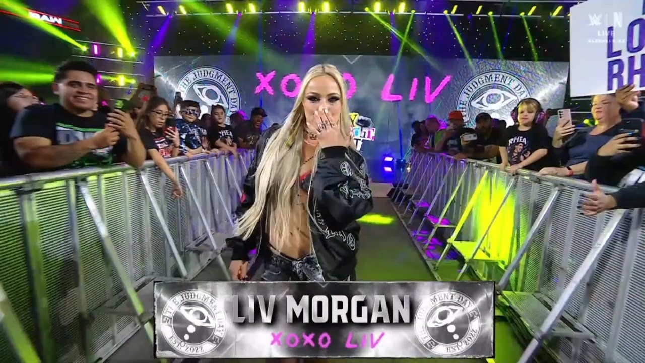 Liv Morgan Returns Entrance - WWE RAW | Dec. 1, 2025