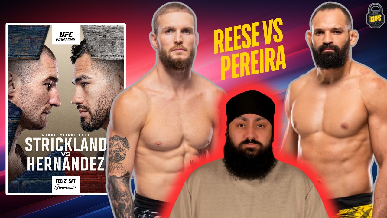 UFC Houston: Reese vs Pereira Breakdown, Prediction, & Pick