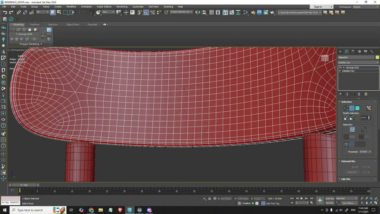 07. UV Unwrapping = Model Finished