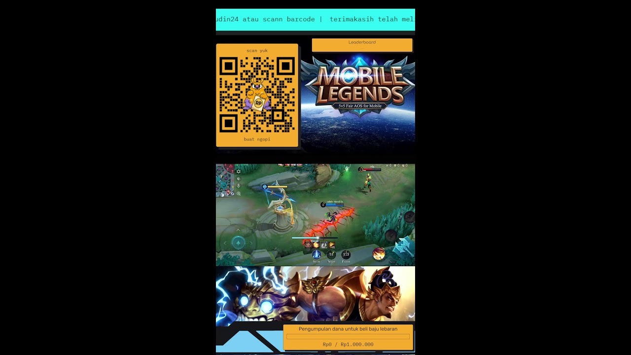 Main Mobile Legend akun lama masih epic #shorts #easports #mobalegends5v5 #mobalegends