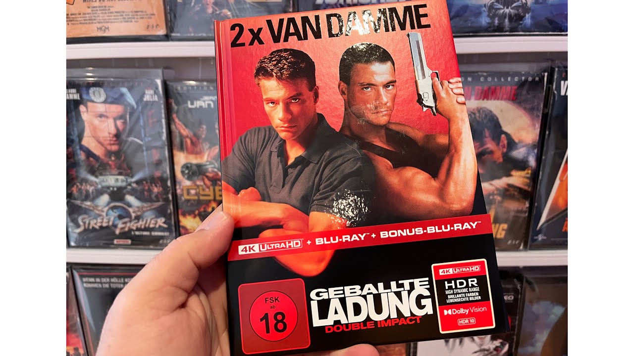 2x Jean Claude Van Damme in Geballte Ladung im 4K Mediabook von Capelight