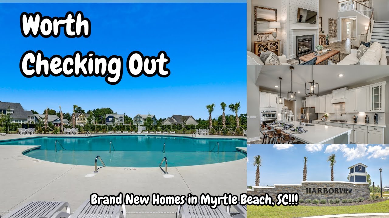 Explore Harborview By Beazer Homes in Myrtle Beach, SC - Your Dream Home Awaits!