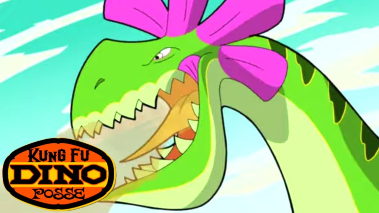Kung Fu Dino Posse - Flower Power | Full Episode | Kids Videos