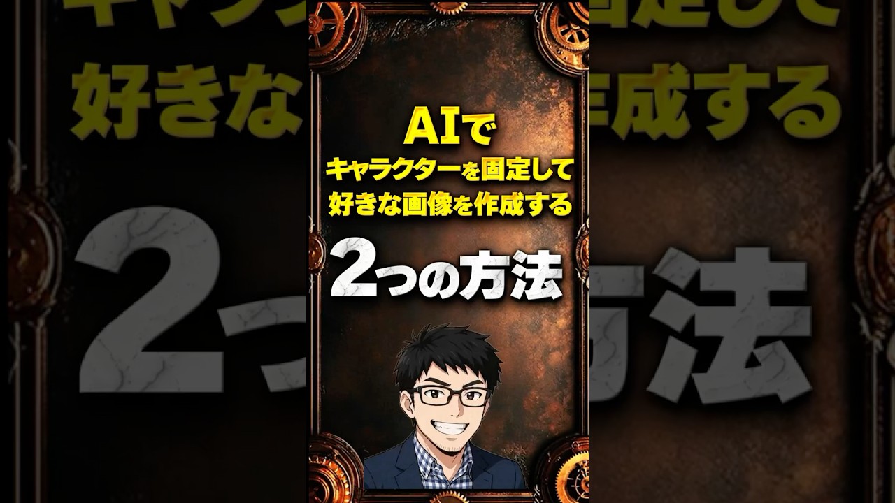 AIでキャラクターを固定して好きな画像を簡単に生成する方法 #ai #aiツール #ai画像