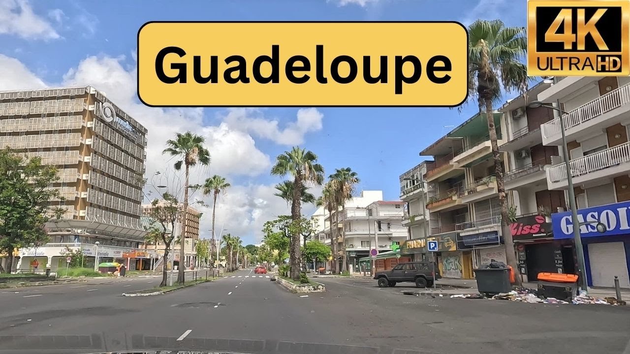 Driving in Pointe à Pitre, Guadeloupe 2