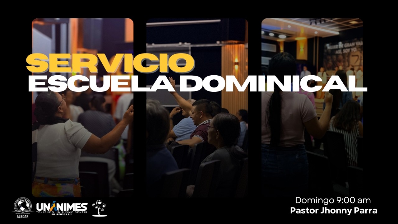 SERVICIO ESCUELA DOMINICAL