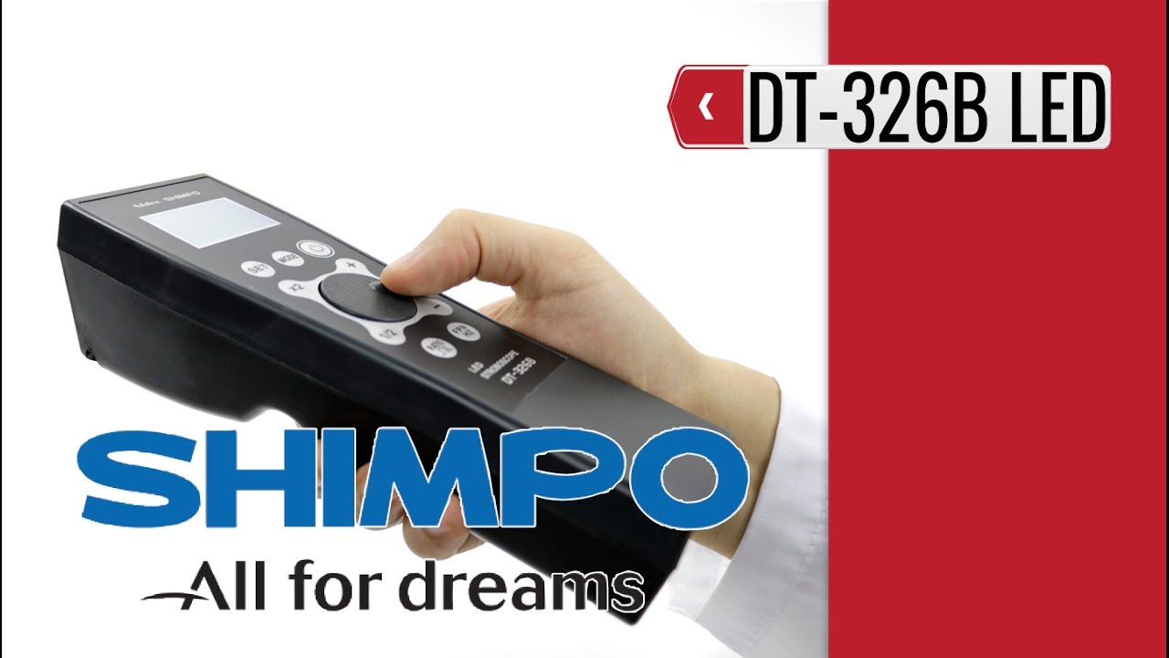 SHIMPO DT-326B LED - Phase Shifting Stroboscope (product video presentation)