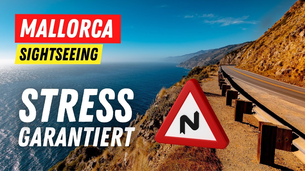 Mallorca: Straße zum Cap Formentor 😰 nur für gute Nerven