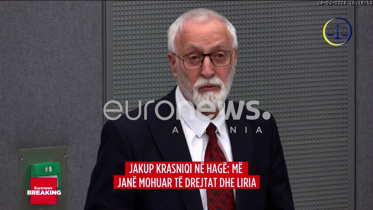“Gënjeshtra të prodhuara nga regjimi kriminal i Serbisë”! Deklarata e fortë e Krasniqit në Hagë...