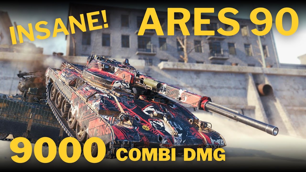Ace Tanker in ARES 90 - WOT Update 2.1.1 CT