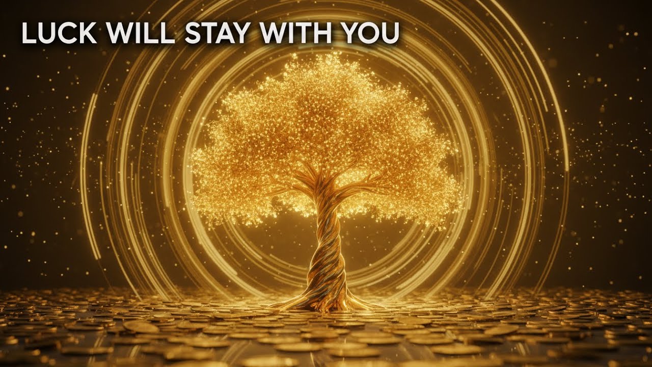 After 5 Minutes, Luck Will Stay With You Forever ✨ 432Hz Golden Luck Tree Mantra for Abundance