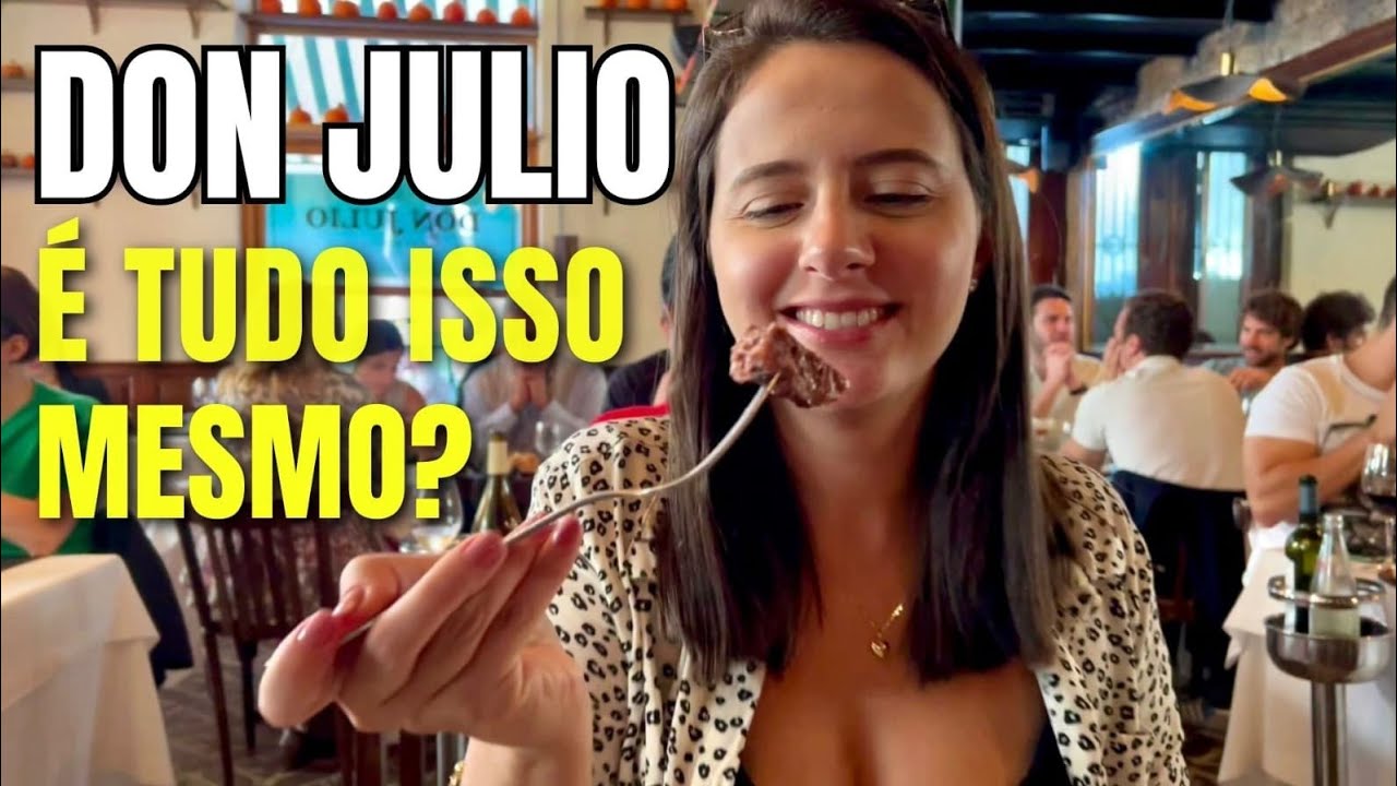 MELHOR RESTAURANTE DE BUENOS AIRES PARA COMER CARNE, DON JULIO, É CARO? COMO É A EXPERIÊNCIA?