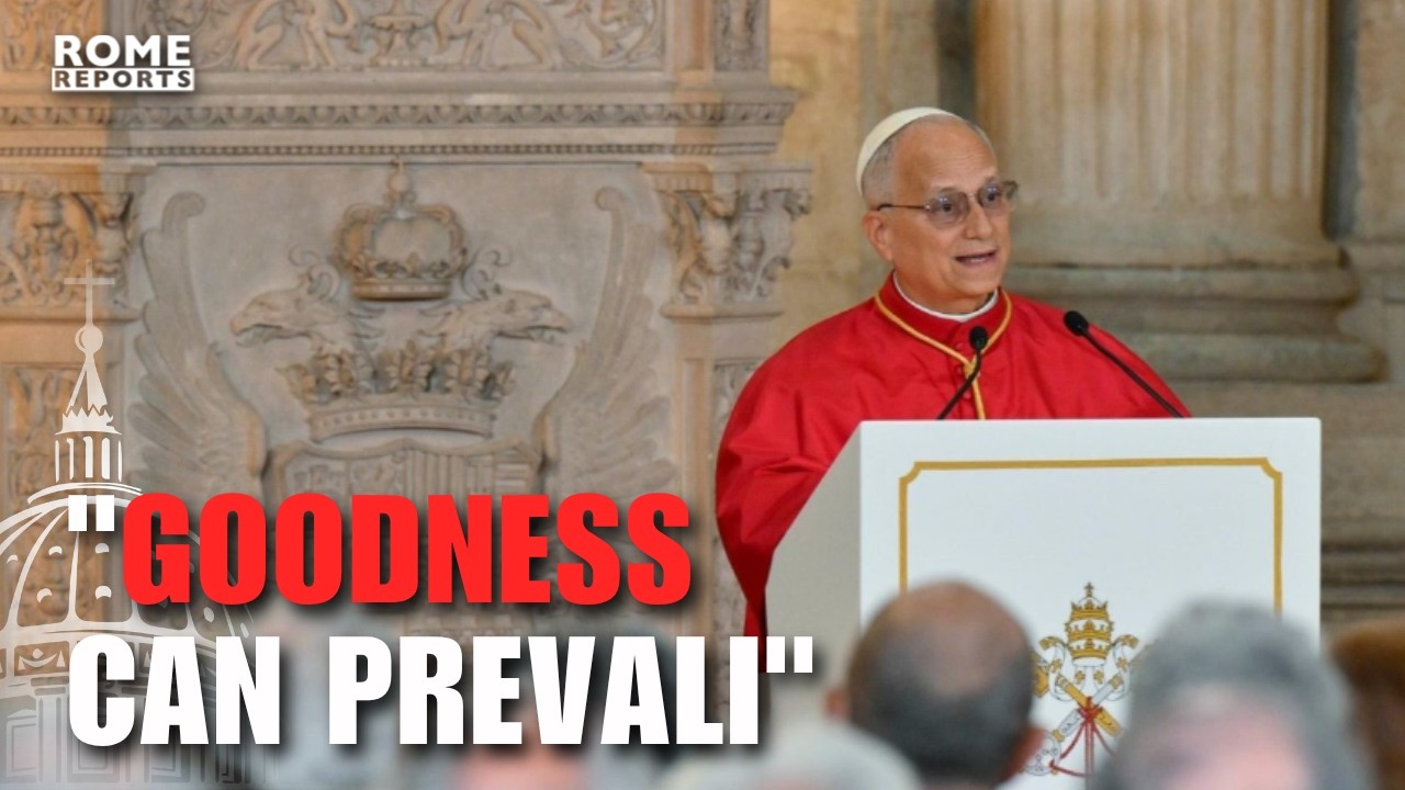 Pope Leo XIV calls for an end to polarization in his first speech in Spain &ldquo;Goodness can prevail&rdquo;