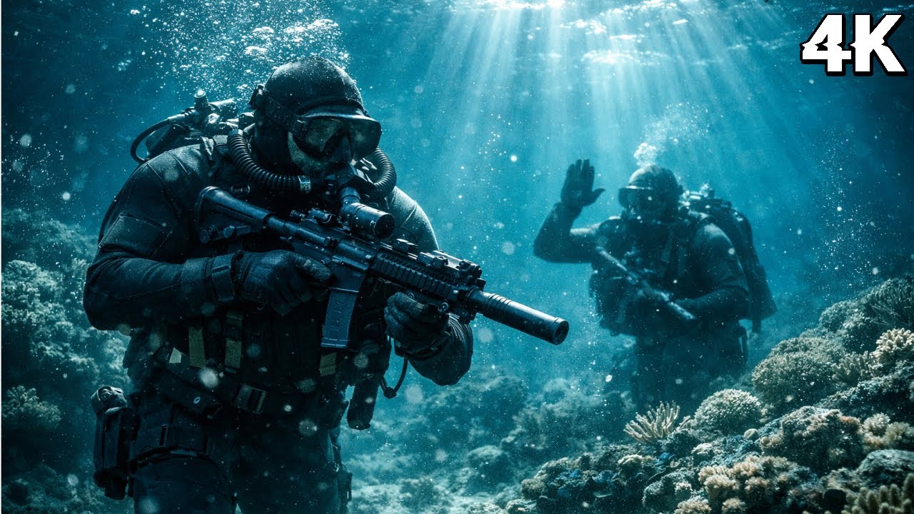 Underwater Operation (Atlantic Ocean / South America) Call of Duty Ghosts-4K