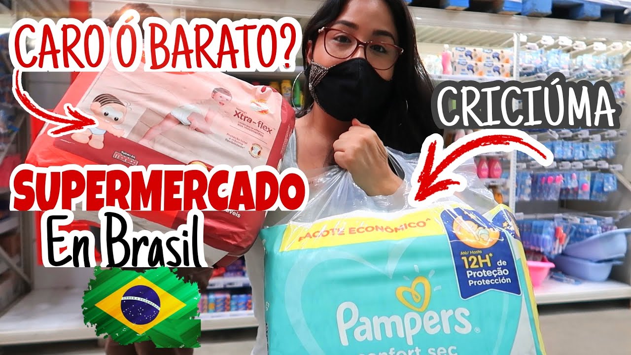 SUPERMERCADOS CAROS EN CRICIÚMA- BRASIL| Melisavlogs