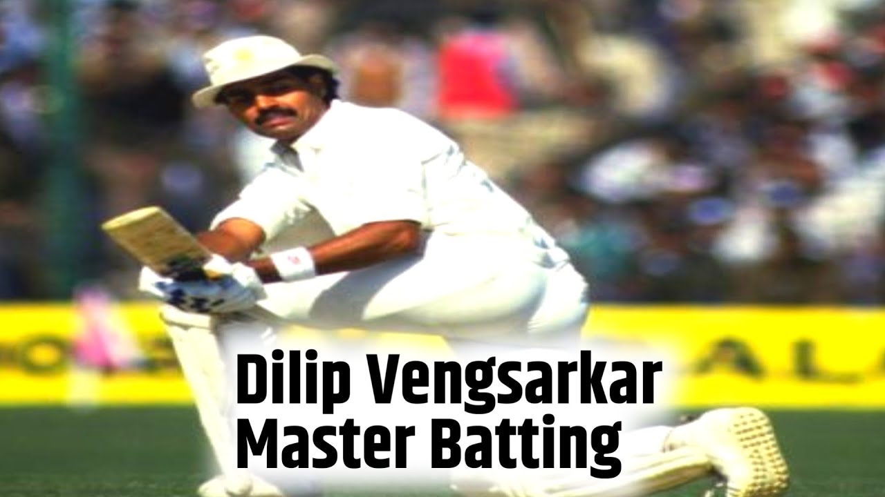 Dilip Vengsarkar Fantastic Batting vs England| cricket pusta 