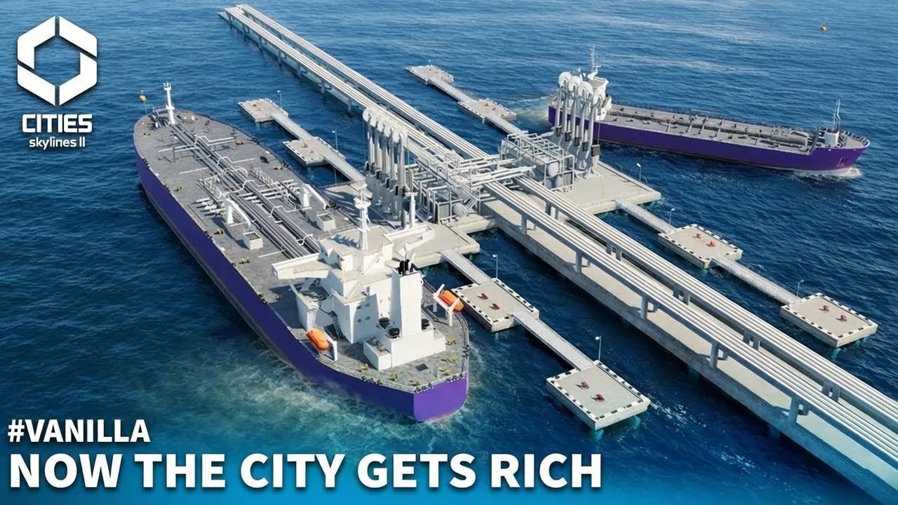 MAYOR DISCOVERS OIL IN THE OCEAN! [Cities: Skylines 2]