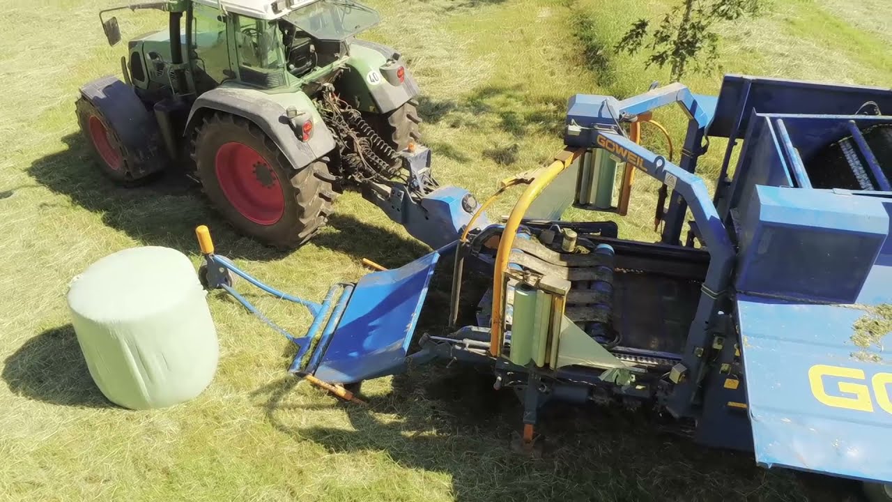 Ensilage de méteil et conditionnement en bottes - Göweil LT Master [2020]