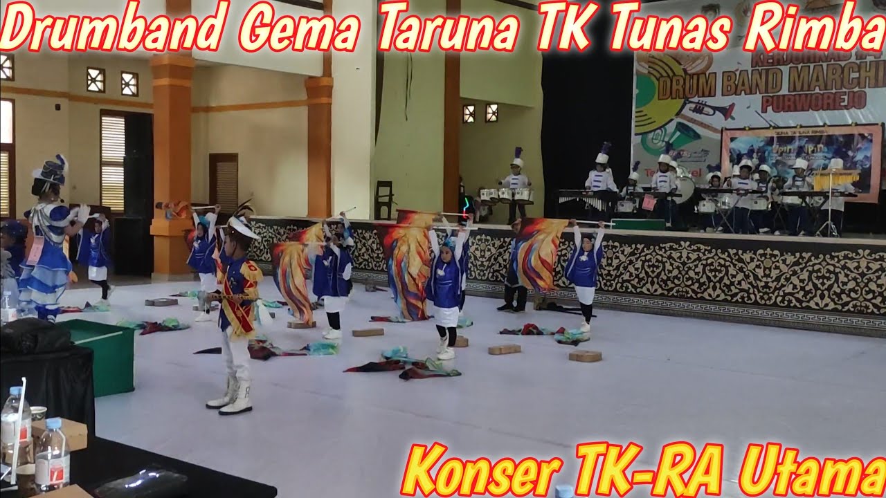 GEMA TARUNA TK TUNAS RIMBA || KONSER TK-RA KEJURKAB DRUMBAND/MARCHING BAND PURWOREJO 2025‼️