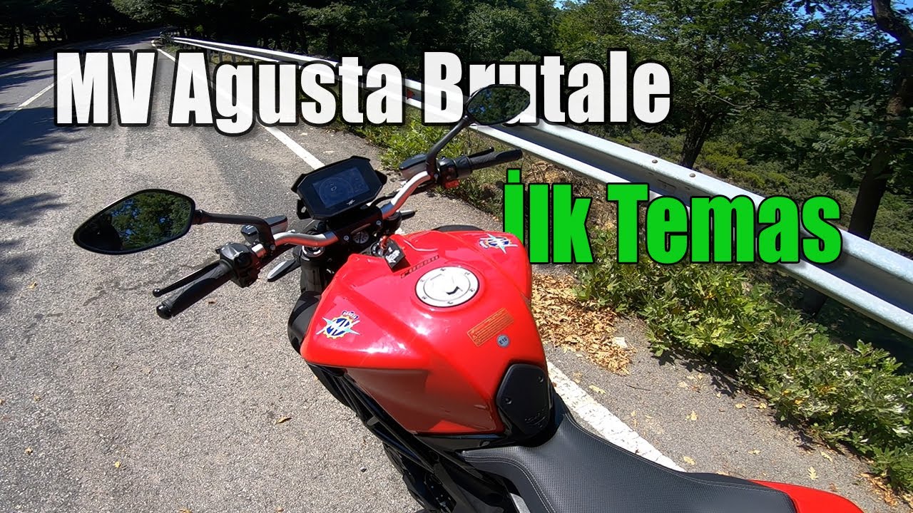 MV Agusta Brutale 800 İlk Temas / #motovlog #mvagusta