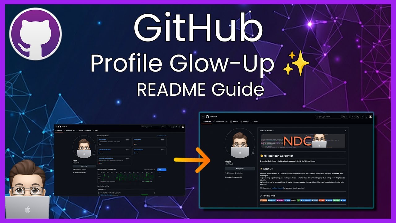 Ultimate GitHub Profile README Tutorial (2025) &ndash; Animated Stats & Custom Design