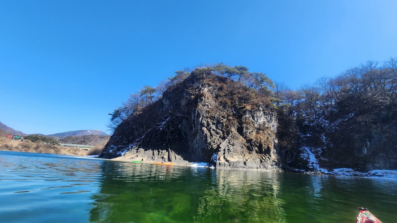 영월 단종 유배지 청령포를 카약으로...
