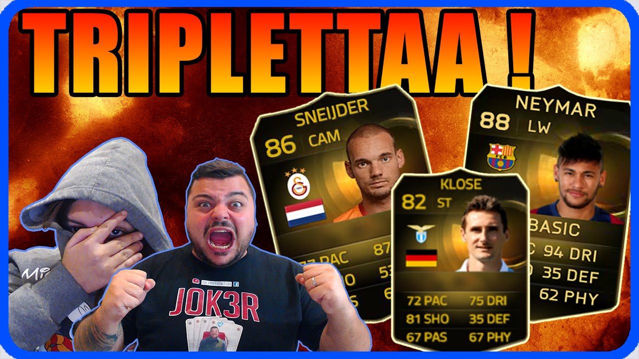 NEYMAR & SNEIJDER IF : PACK OPENING ! TRIPLETTAA! w/Carmen