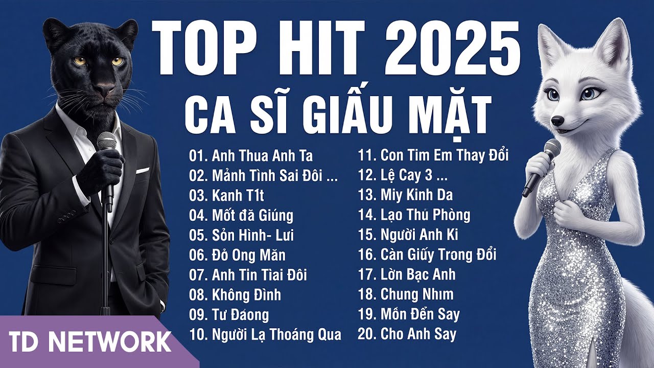 TOP HIT CA SĨ GIẤU MẶT TIKTOK TRIỆU VIEW 🎶 Thiệp Hồng Sai Tên, Em Thua Cô Ta, Lệ Ngang Trời