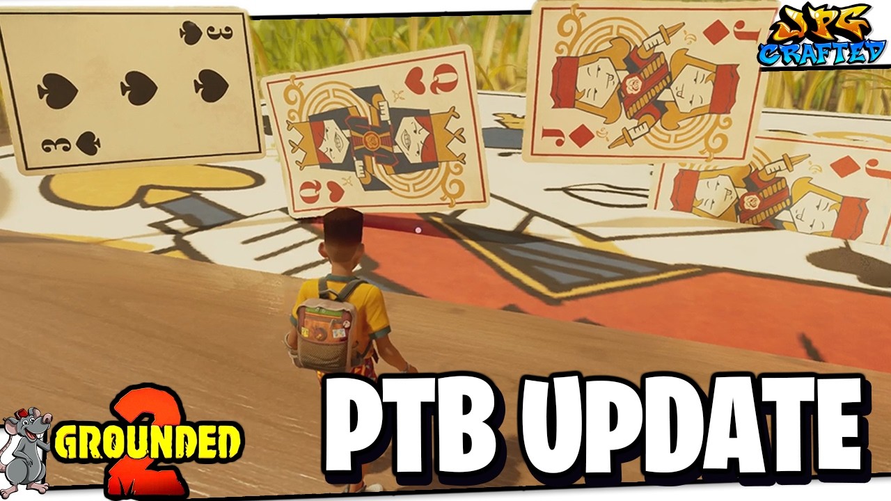 GROUNDED 2 - ИСПРАВЛЕНА СНЕЙКА! Обновление PTB для игровых площадок! Новые объекты и многое другое!