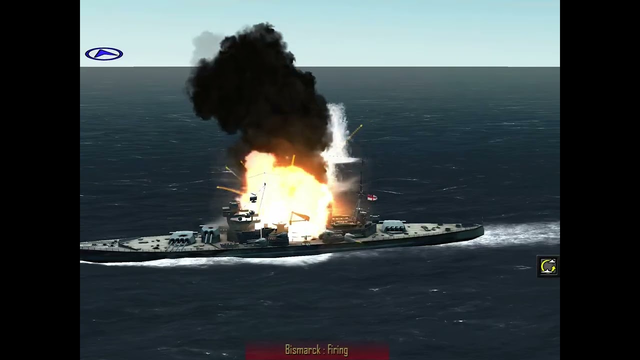 HMS King George V vs Bismarck Atlantic fleet 